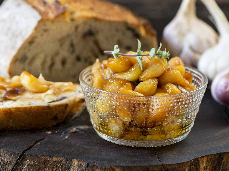 Knoblauch Confit