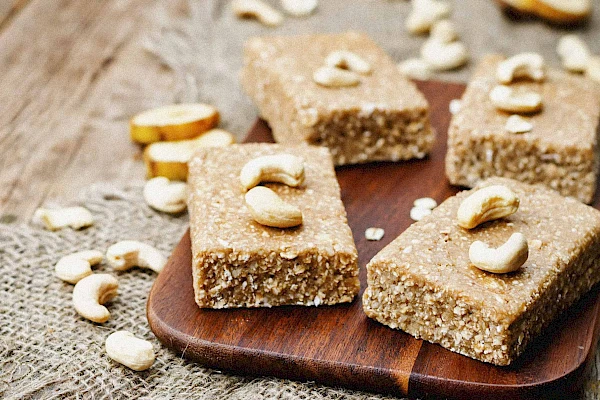 Cashew-Hafer-Riegel