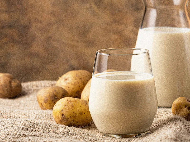 Kartoffelmilch