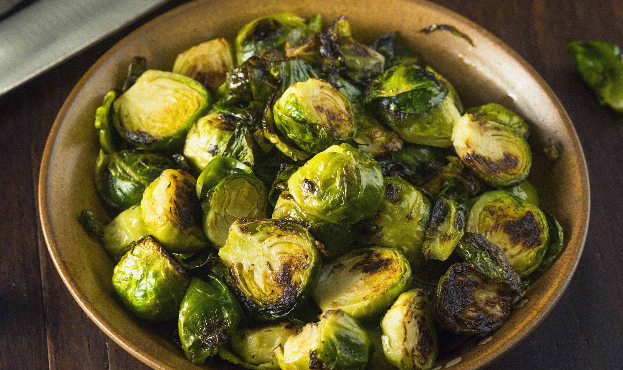 Gegrillter Balsamico Rosenkohl