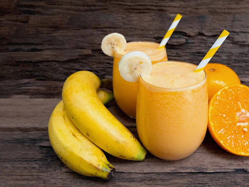 Cremiger Orangen Smoothie