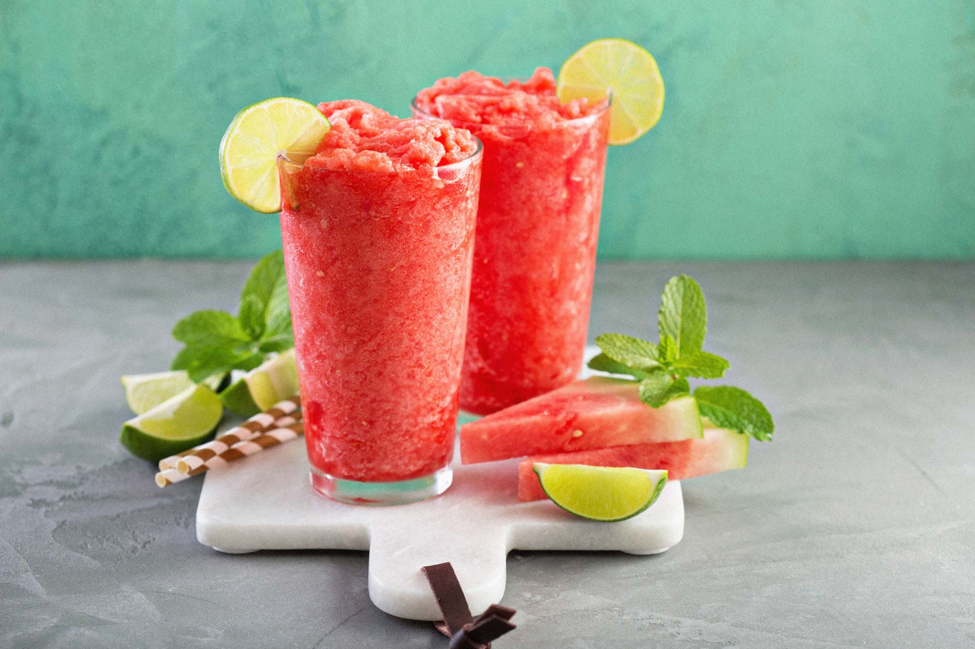 Wassermelonen-Slushie