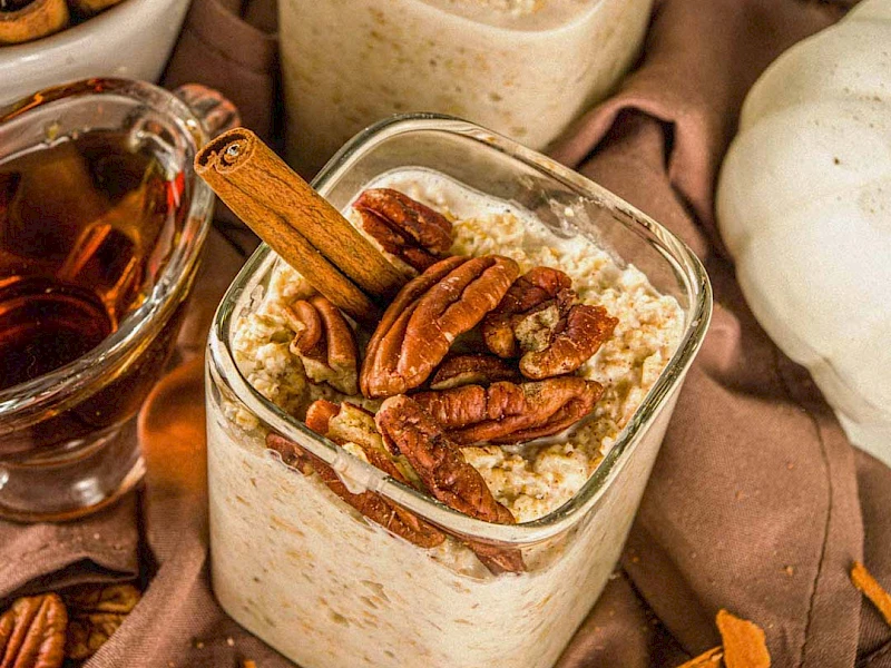 Pumpkin Spice Overnight Oats