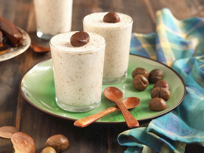 Maronen-Mousse