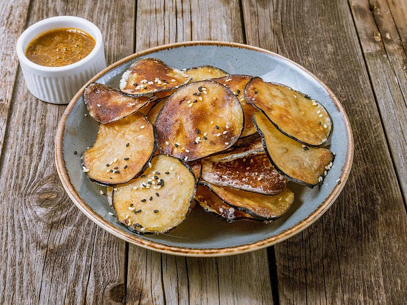 Auberginen-Chips