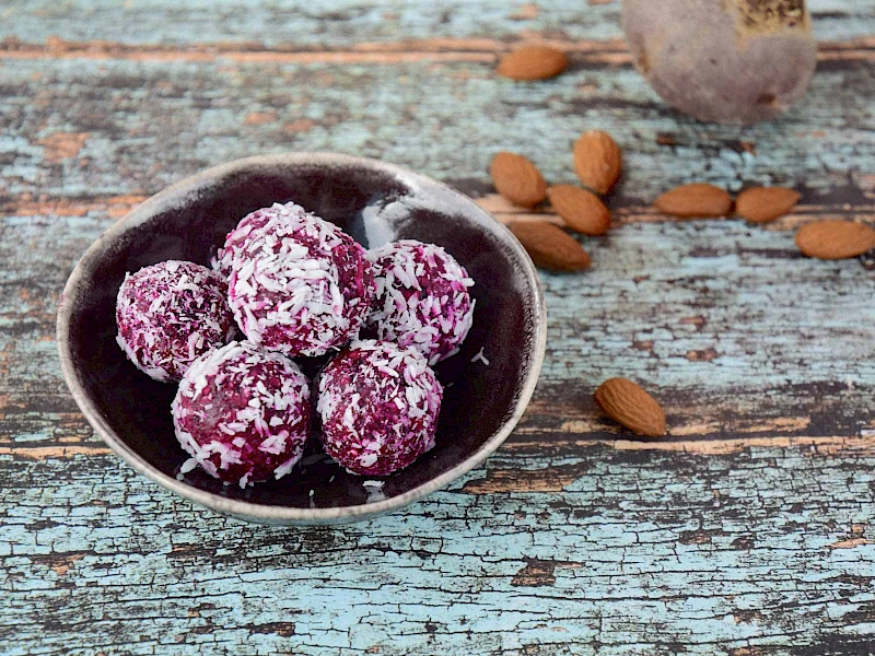 Rote Bete Energy Balls