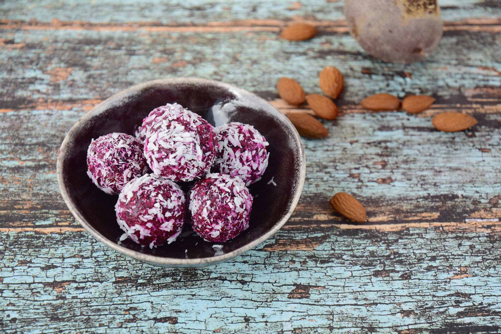 Rote Bete Energy Balls