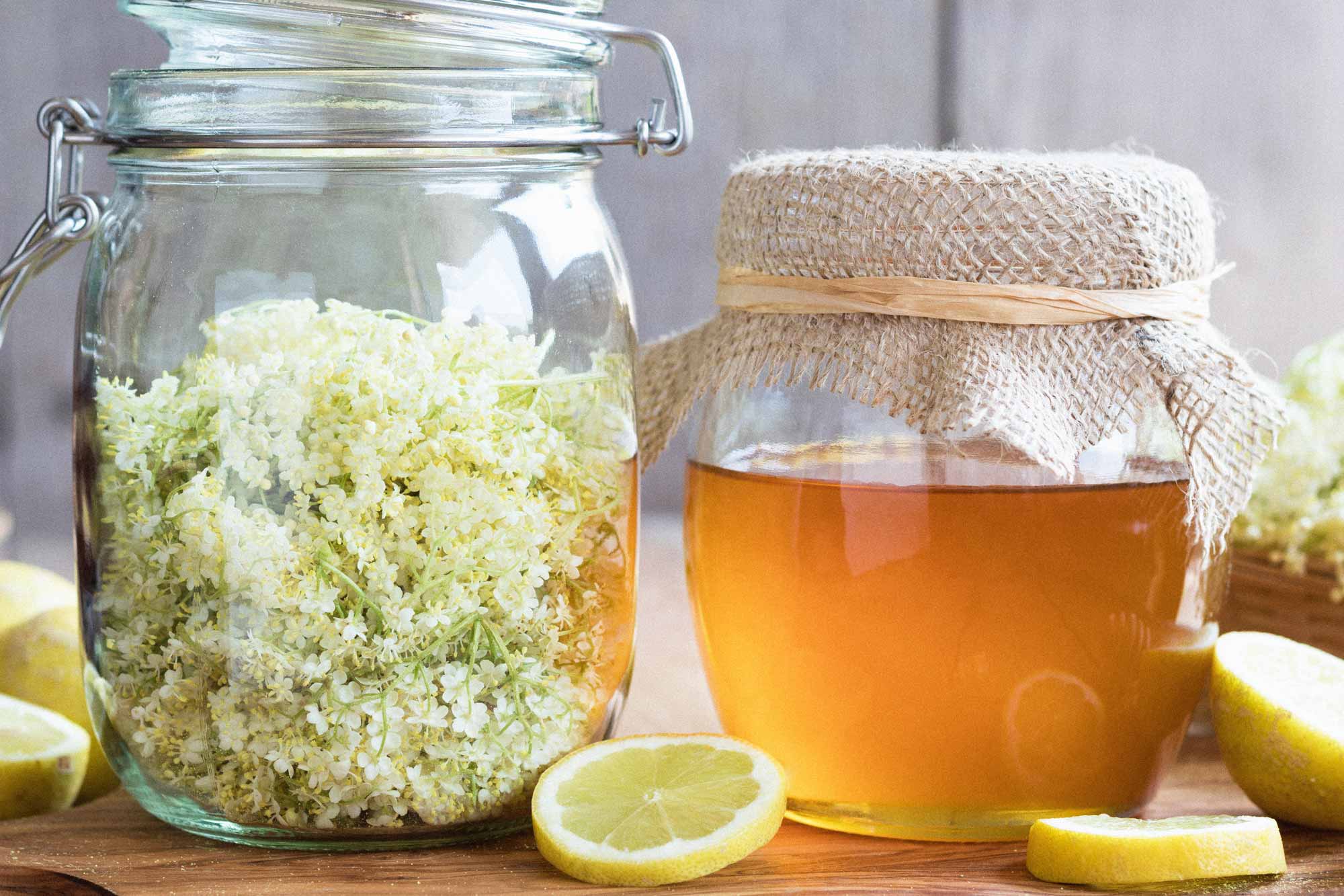 Holunderblüten-Sirup