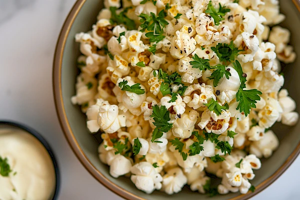 Mayo-Trüffel-Popcorn