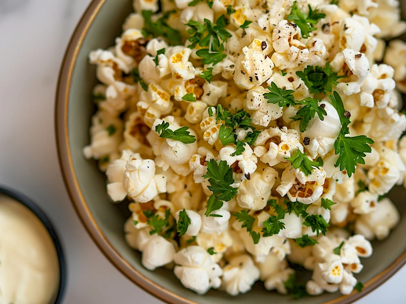 Mayo-Trüffel-Popcorn
