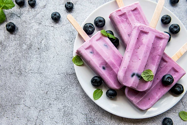 Heidelbeer-Joghurt-Eis