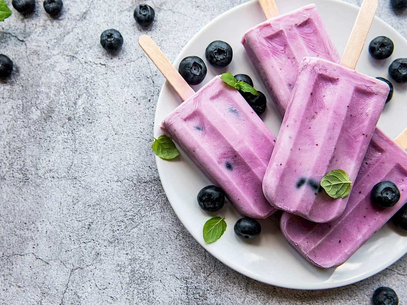 Heidelbeer-Joghurt-Eis