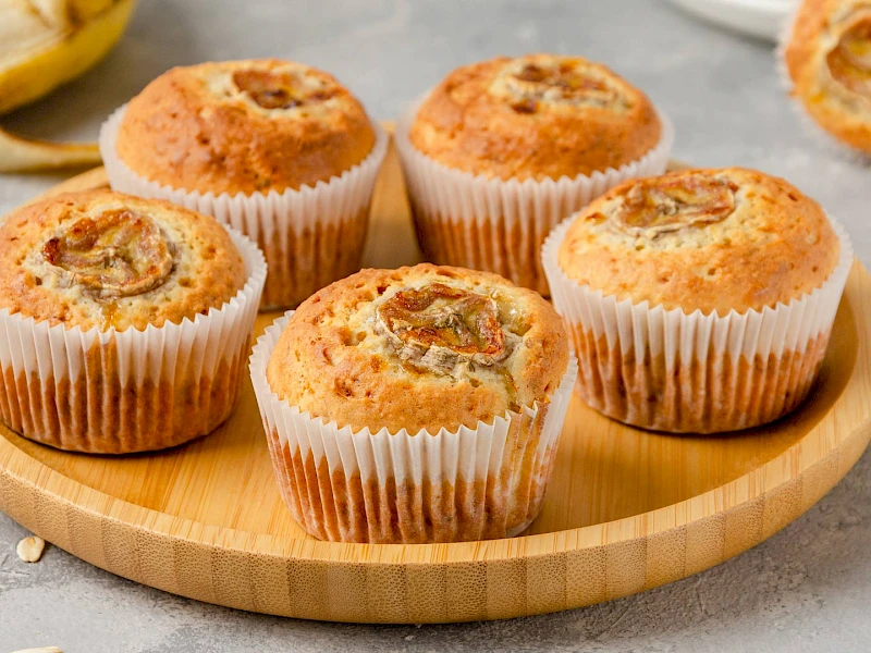 Bananen-Muffins