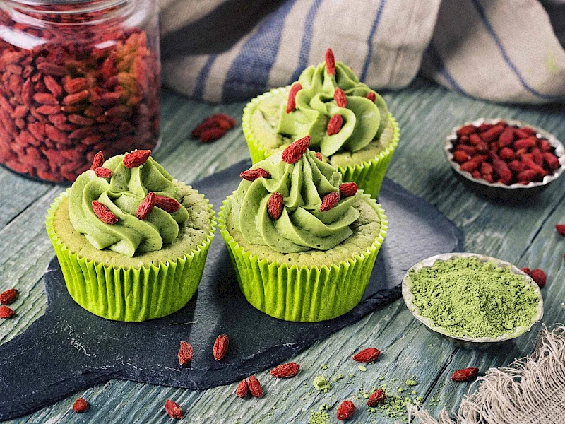 Matcha-Cupcakes