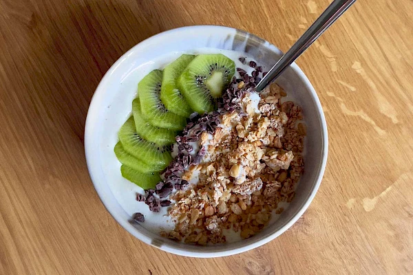 Kiwi-Bananen-Bowl