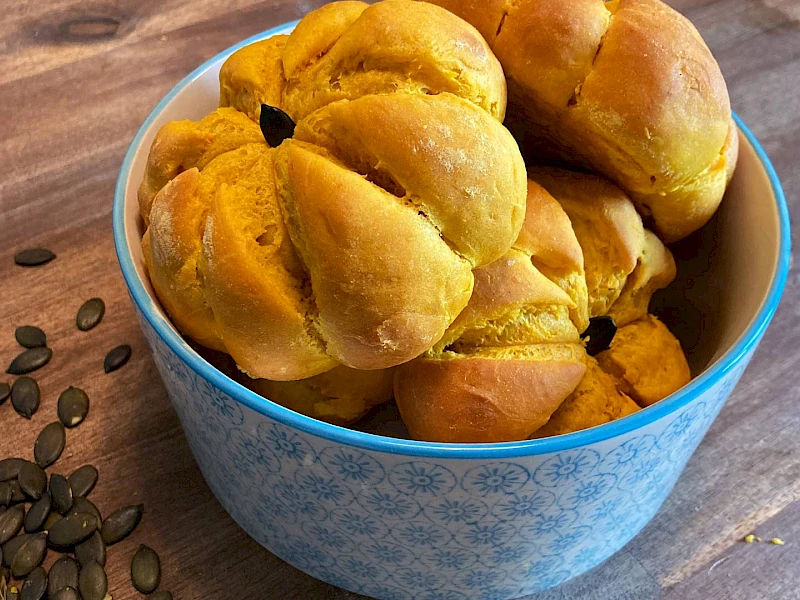 Kürbisbrötchen