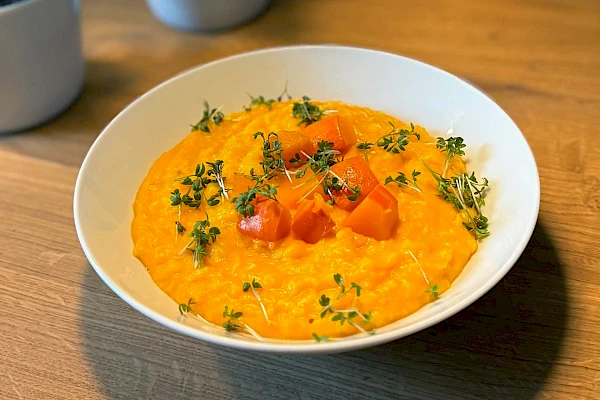 Kürbis-Risotto
