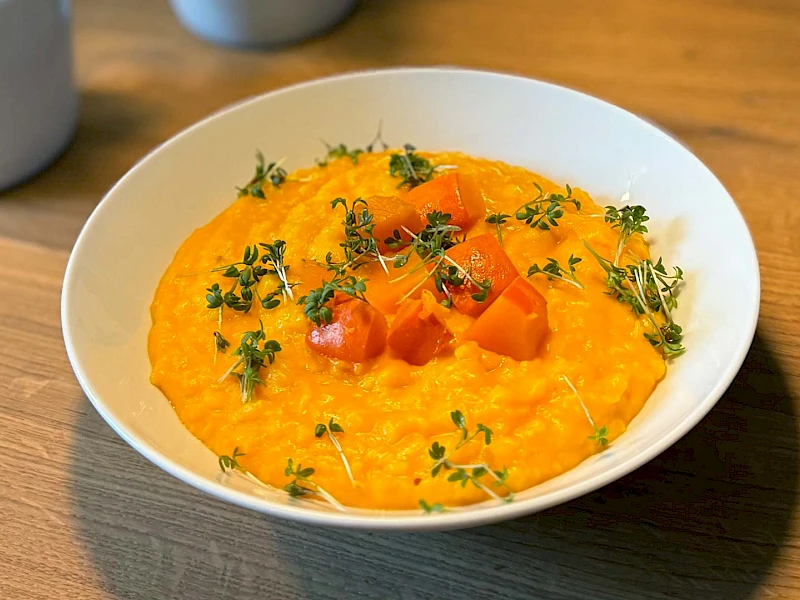 Kürbis-Risotto