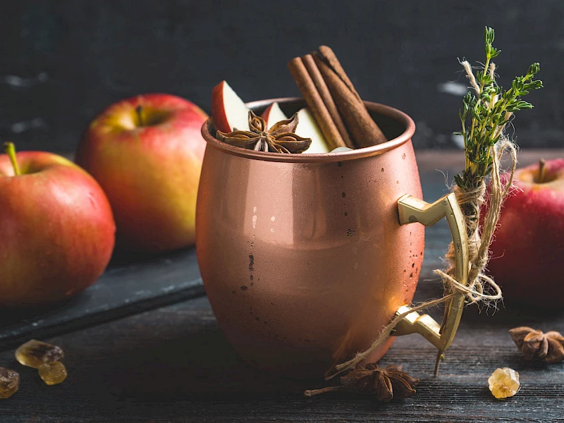 Apfel-Zimt Mule