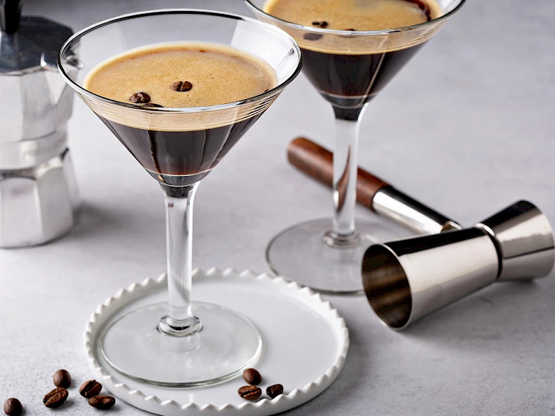 Espresso-"Martini" Mocktail