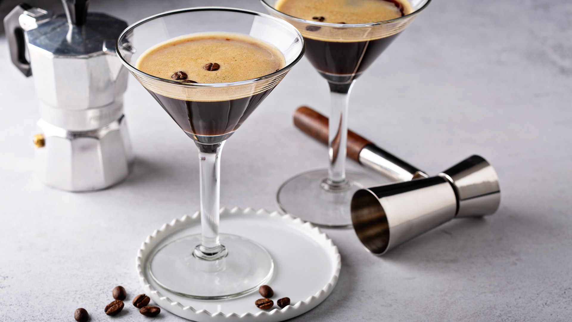Espresso-"Martini" Mocktail