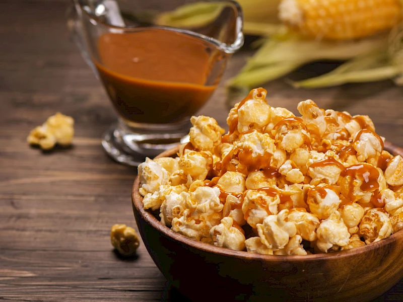Karamell-Popcorn