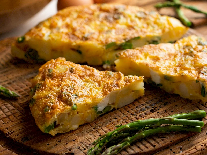 Spargel-Frittata