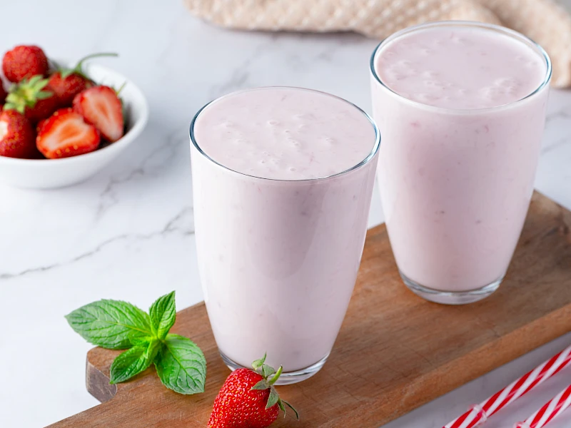 Erdbeer-Kefir