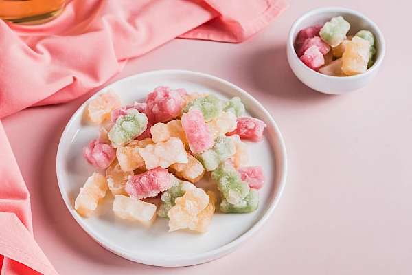 Gefrorene Gummibärchen