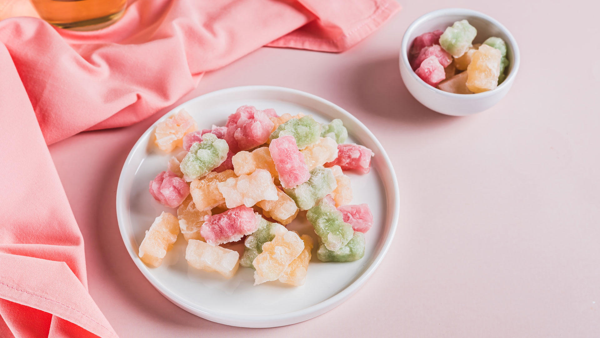 Gefrorene Gummibärchen