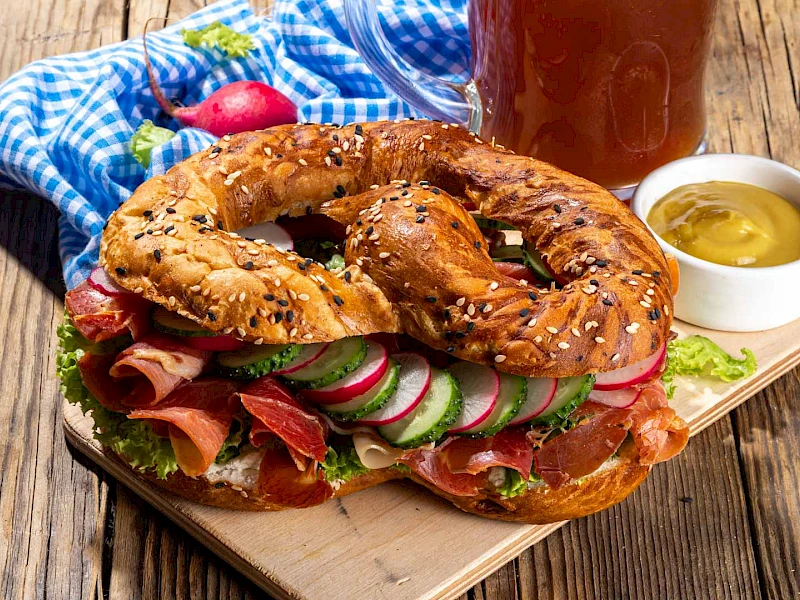 Brezel-Sandwich