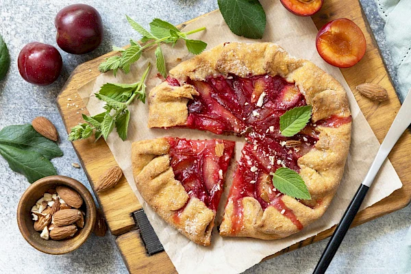 Pflaumen-Galette