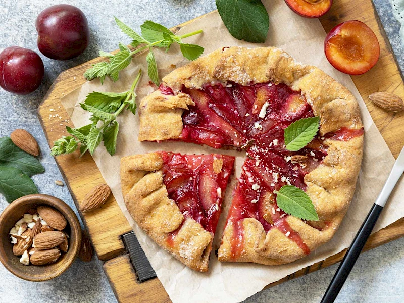 Pflaumen-Galette