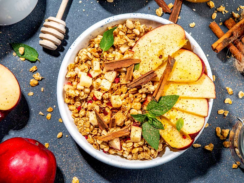 Apfel-Zimt-Bowl