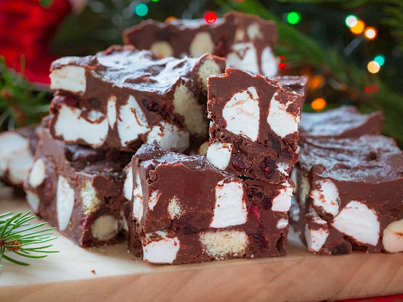 Rocky Road Fudge