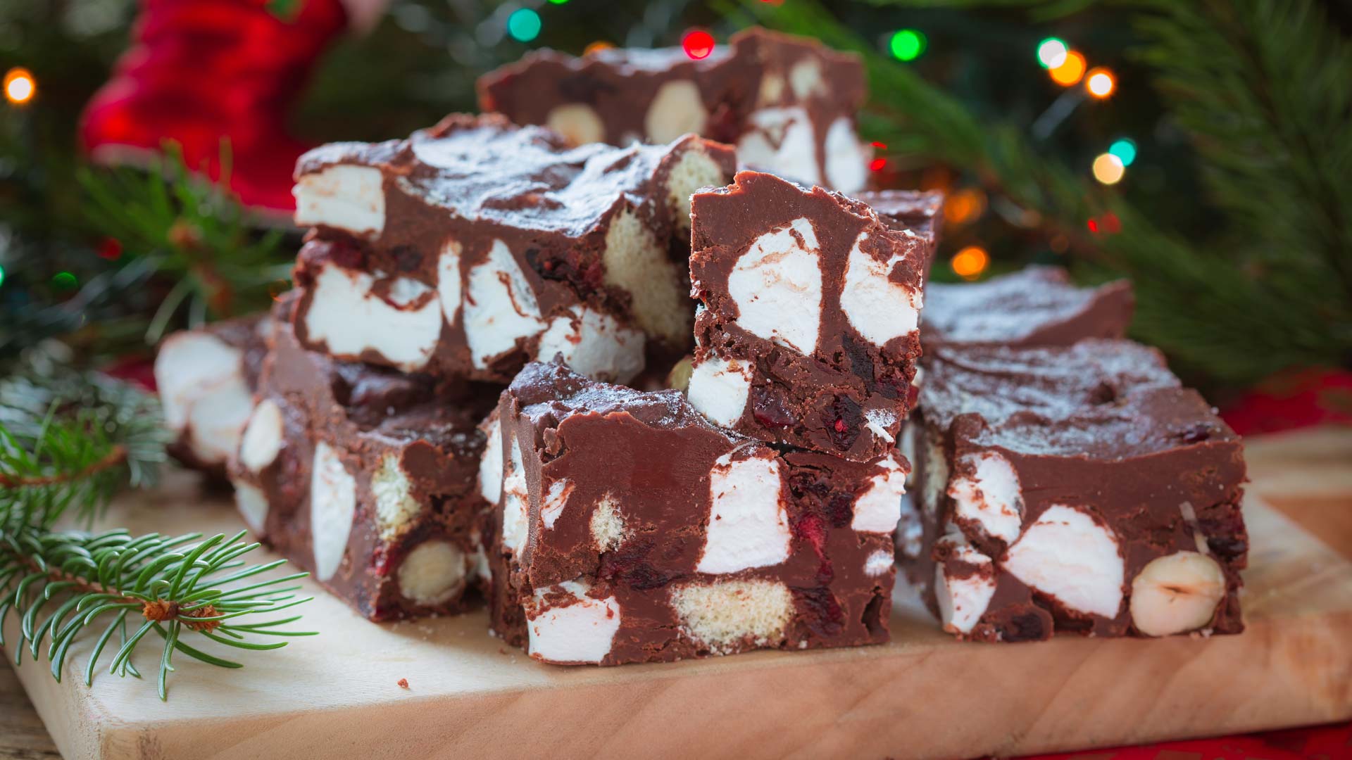Rocky Road Fudge