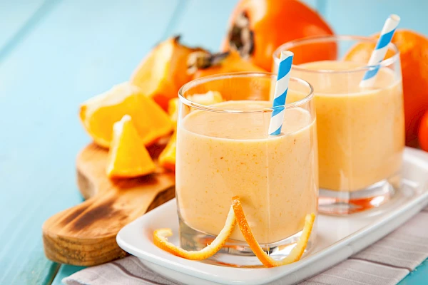 Kaki-Orangen-Smoothie