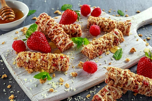 7 Powersnacks für eure Pause!