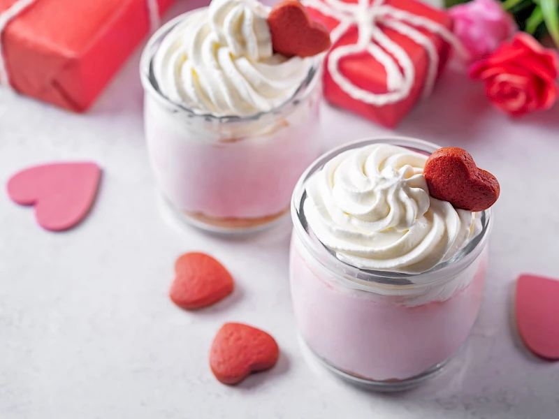 Himbeer-Parfait