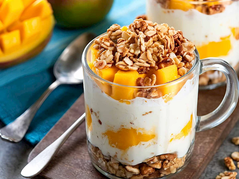 Mango-Joghurt-Parfait