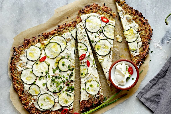 Blumenkohl-Pizza
