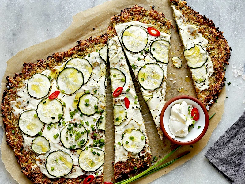 Blumenkohl-Pizza