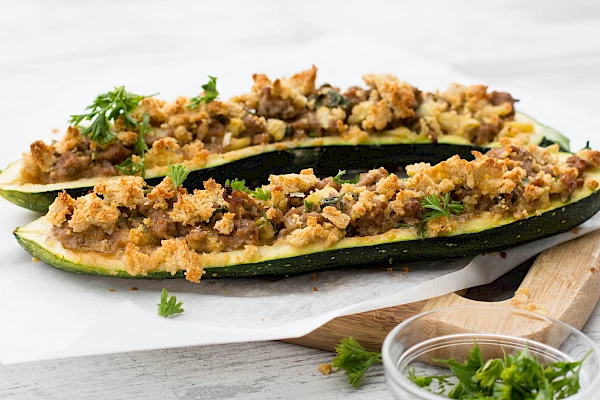 Zucchini-Boote