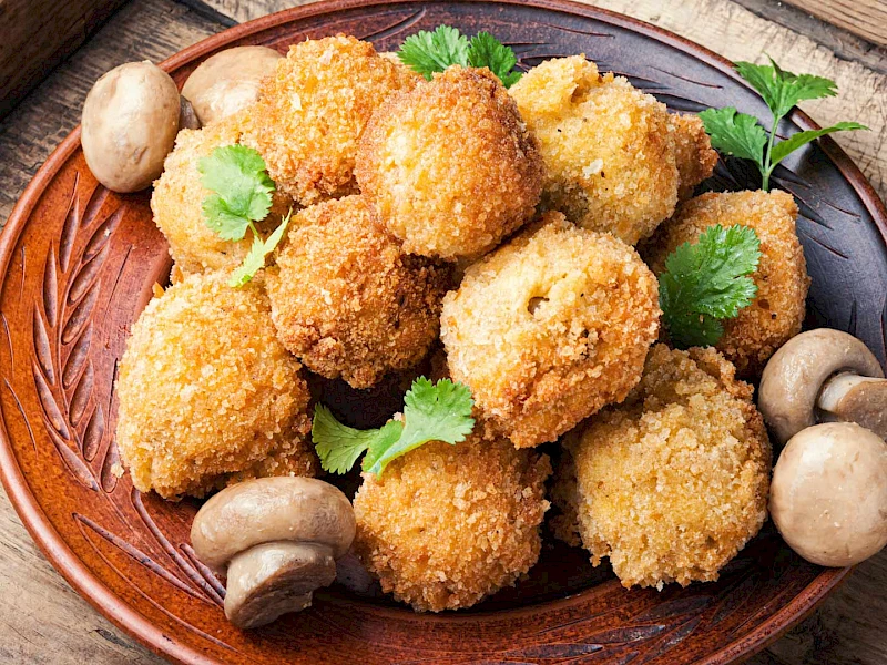 Knusper-Pilze