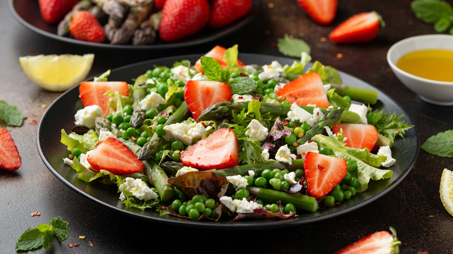 Erdbeer-Spargel-Salat