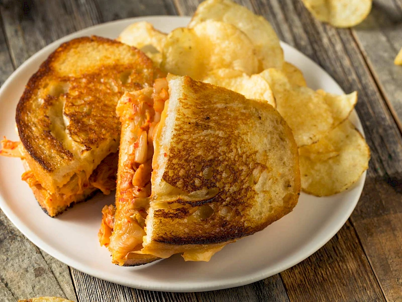 Kimchi Grilled Cheese