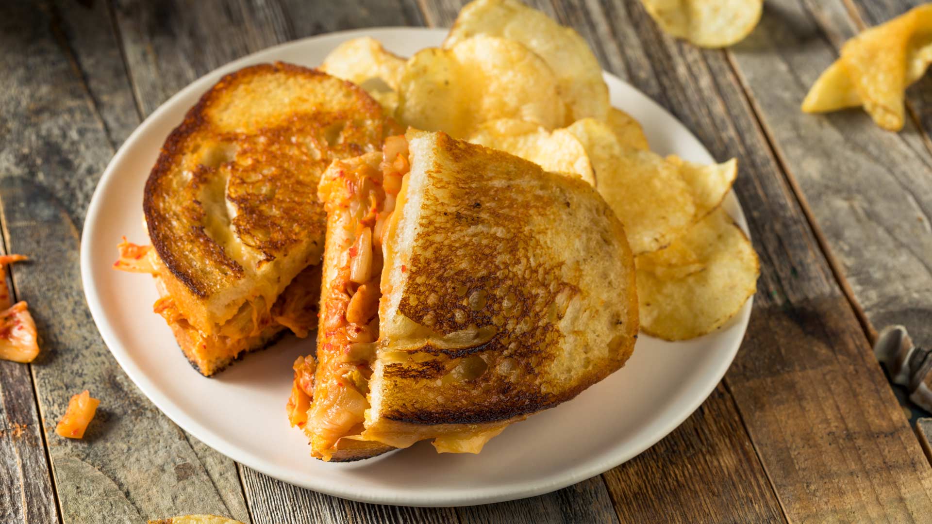 Kimchi Grilled Cheese
